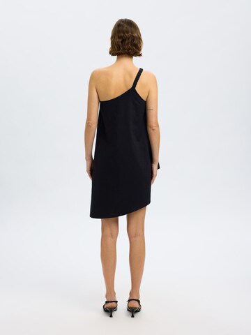SELECTED Cocktailjurk in Zwart