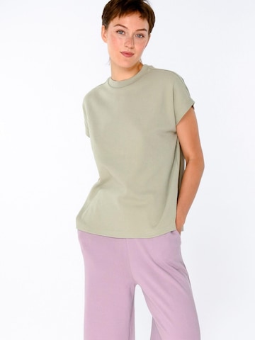 ThokkThokk Shirt 'Desert Sage' in Green: front
