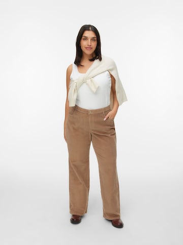 Vero Moda Curve Regular Hose in Silber