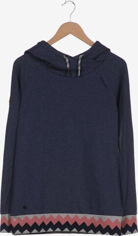 mazine Sweatshirt & Zip-Up Hoodie in XL in Blue: front