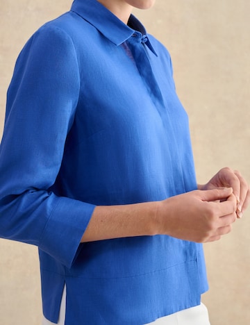 Hobbs London Shirt in Blue: side