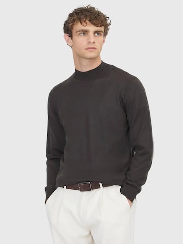 Ramsey Knit cardigan in Brown