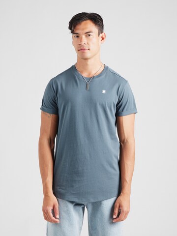 Tricou 'Lash' de la G-STAR pe albastru: față