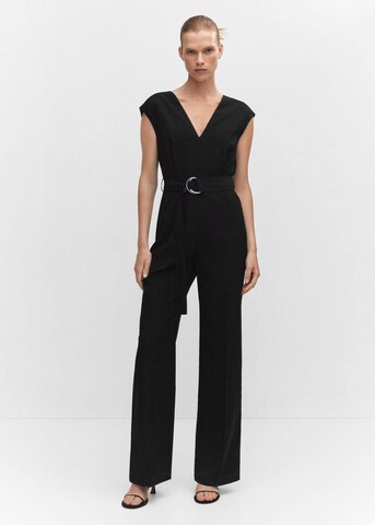 MANGO Jumpsuit 'gabriela' in Schwarz: predná strana