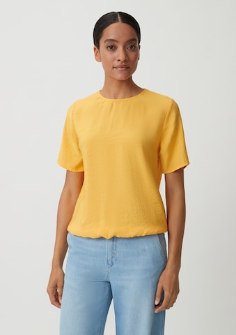 COMMA Blouse in Geel: voorkant