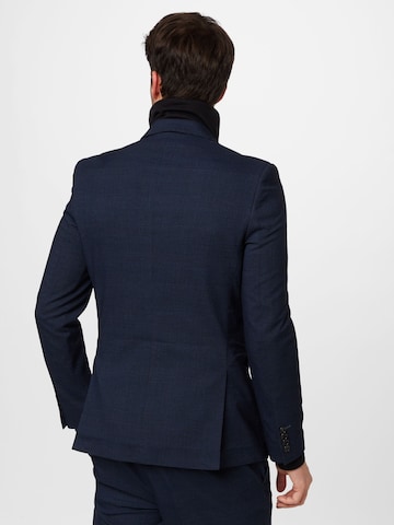 zils BURTON MENSWEAR LONDON Standarta piegriezums Klasiska žakete