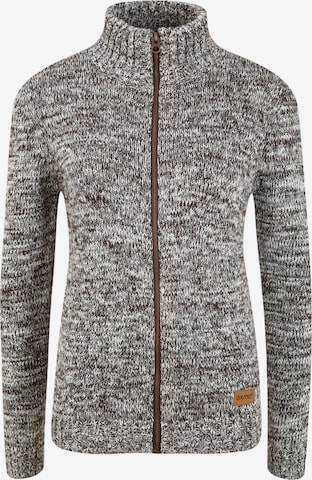 Oxmo Knit Cardigan 'Phenix' in Grey: front