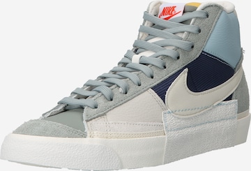 Nike Sportswear Hög sneaker 'BLAZER MID PRO CLUB' i grön: framsida