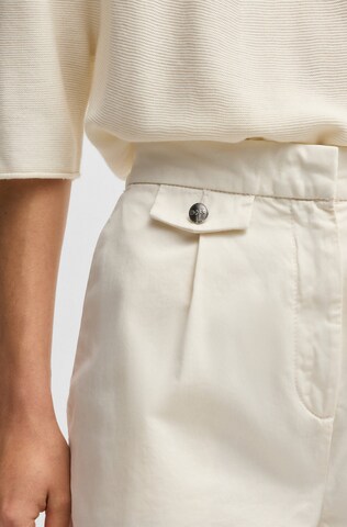 Regular Pantalon 'Taschi' BOSS en beige