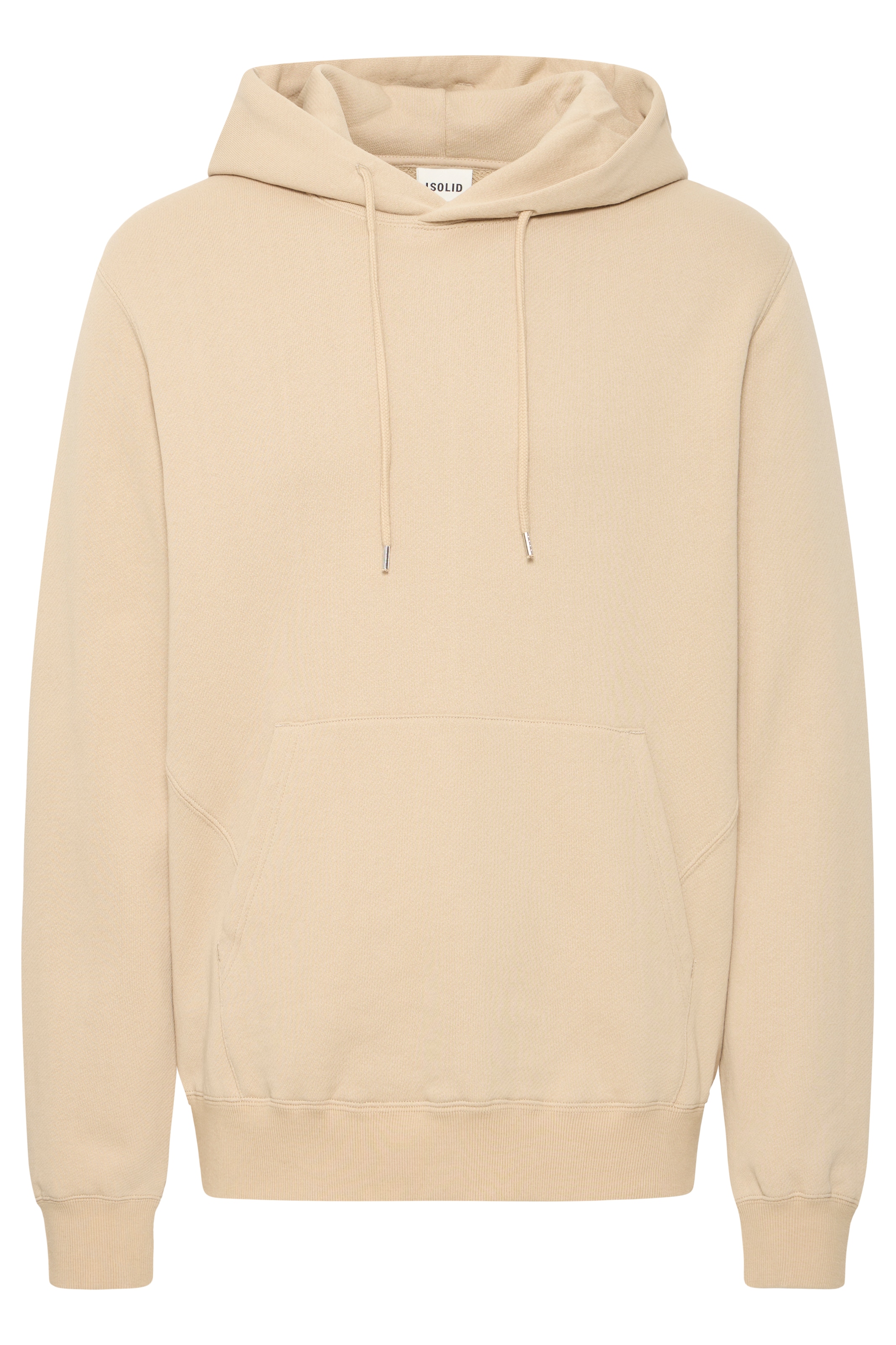 !Solid Sweatshirt 'SDNICKOLAS' i beige: framsida