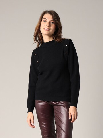Pull-over 'MATYCIA' Deeluxe en noir : devant