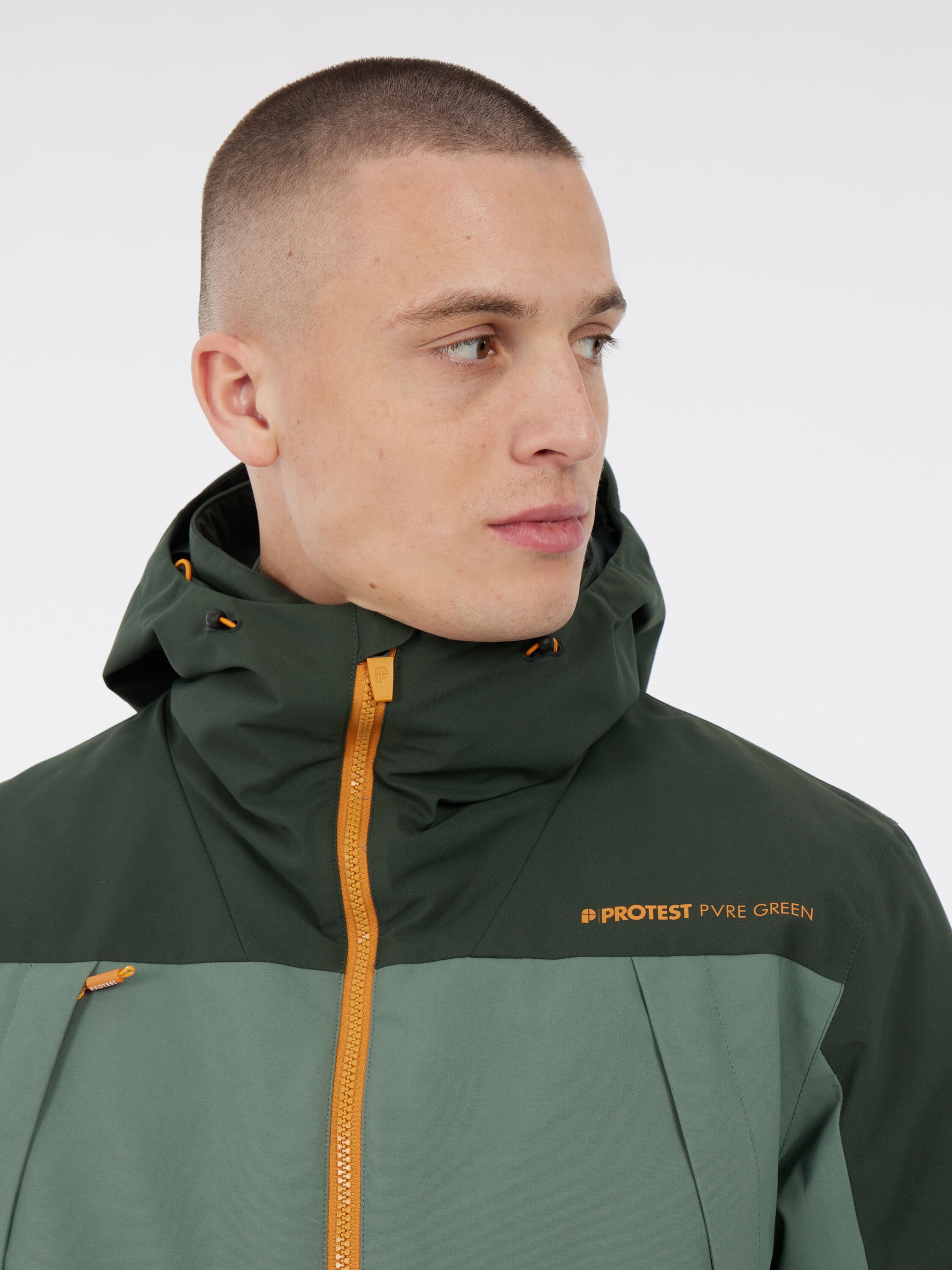 PROTEST Sportjacke 'PRTDunton'‌‌‌‌‌‌‌‌‌‌ in Grün