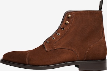 Henry Stevens Lace-Up Boots 'Murray CDB' in Brown