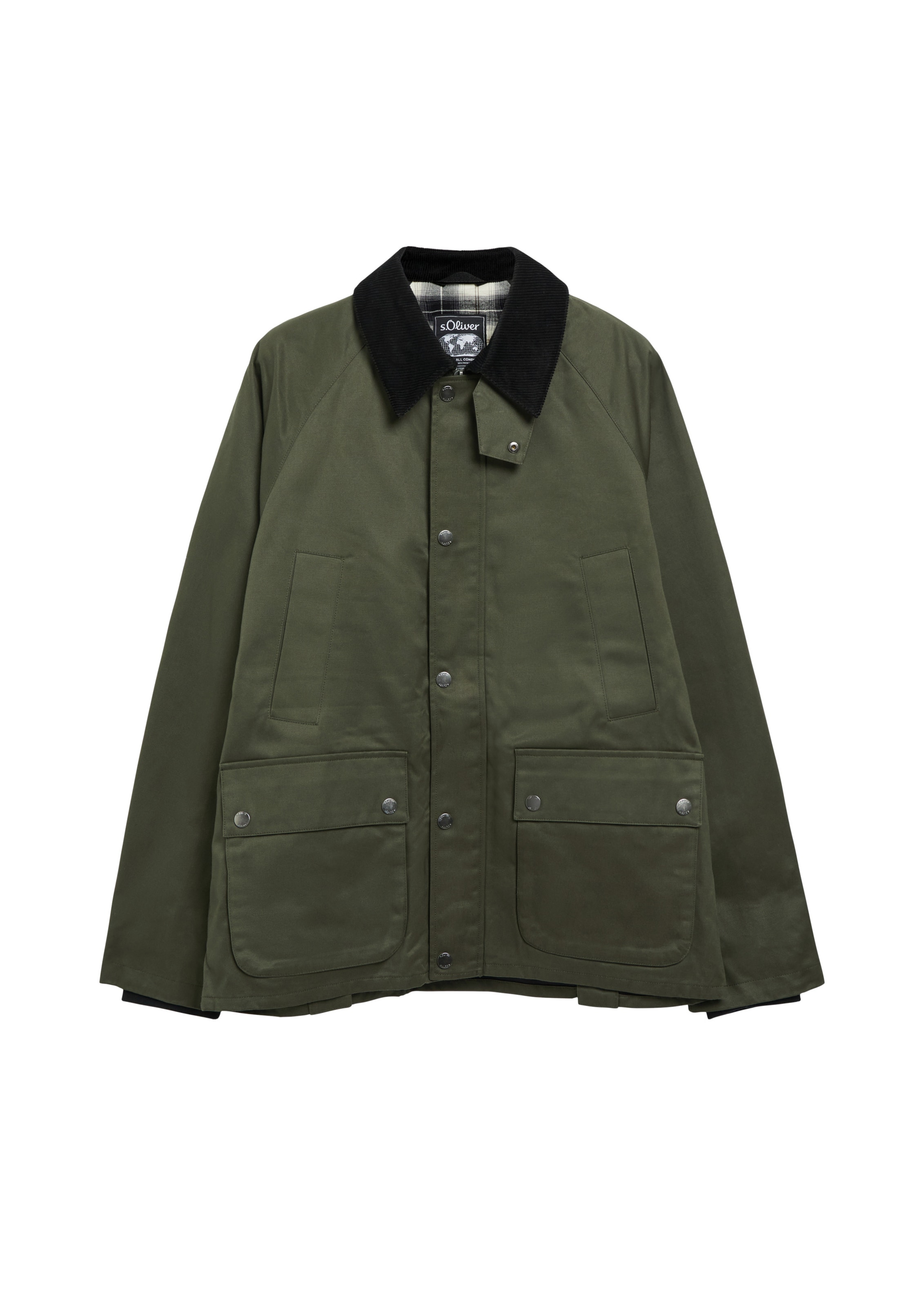 s.Oliver Between-season jacket in L in Olive, Item view