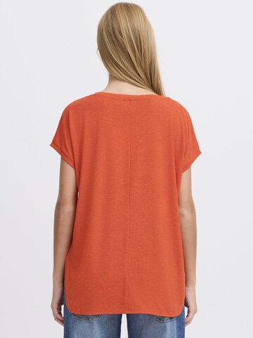ICHI Shirt ' IHREBEL SS6 ' in Rood