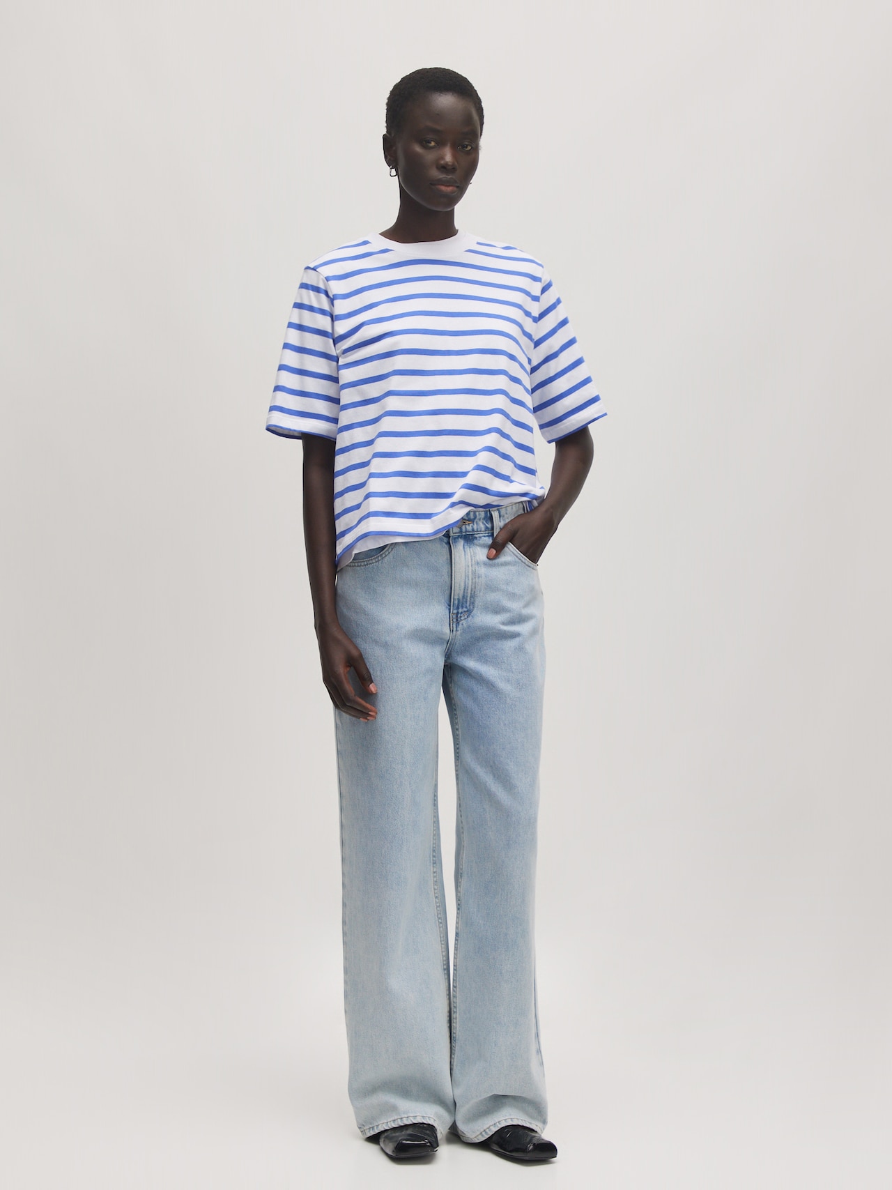 EDITED Produkte Shirt 'Nola' blau