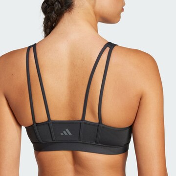 ADIDAS PERFORMANCE Korzetová Sportovní podprsenka 'All Me Essentials' – černá
