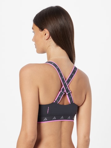 ADIDAS PERFORMANCE - Bustier Sujetador deportivo 'Powerimpact Medium-Support Techfit' en negro