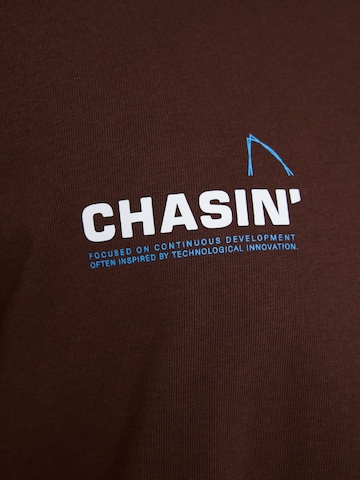 T-Shirt 'Dexx' CHASIN' en marron