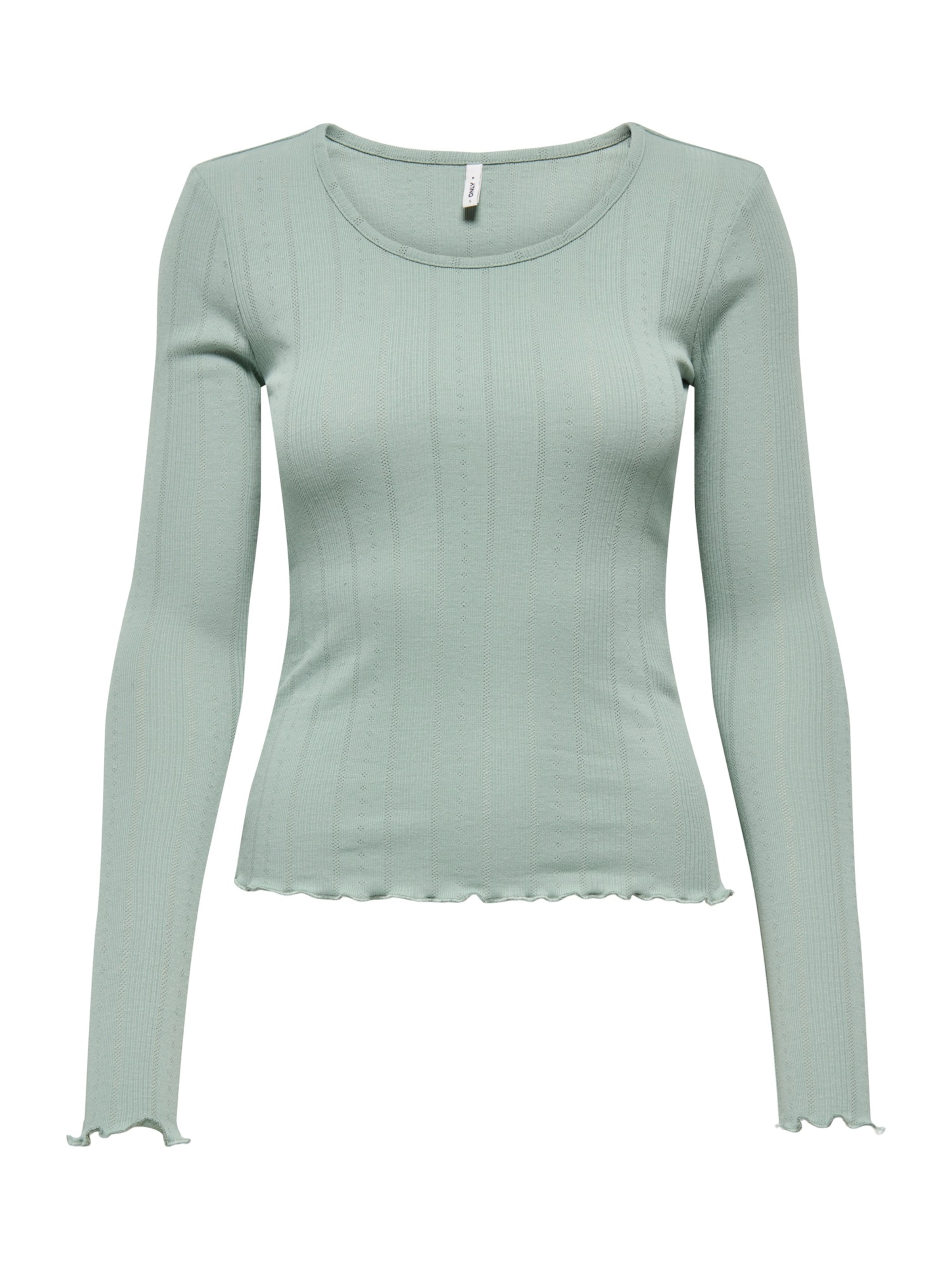 žalia ONLY Marškinėliai 'ONLTENNA': priekis