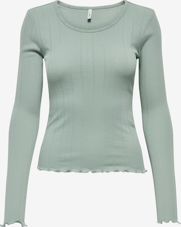 žalia ONLY Marškinėliai 'ONLTENNA': priekis