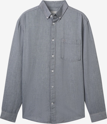 TOM TAILORRegular Fit Košulja - plava boja: prednji dio