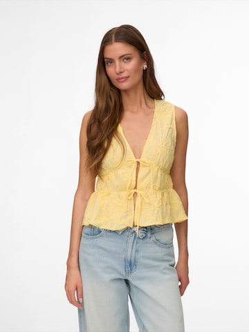 geltona VERO MODA Palaidinė 'VMANN': priekis