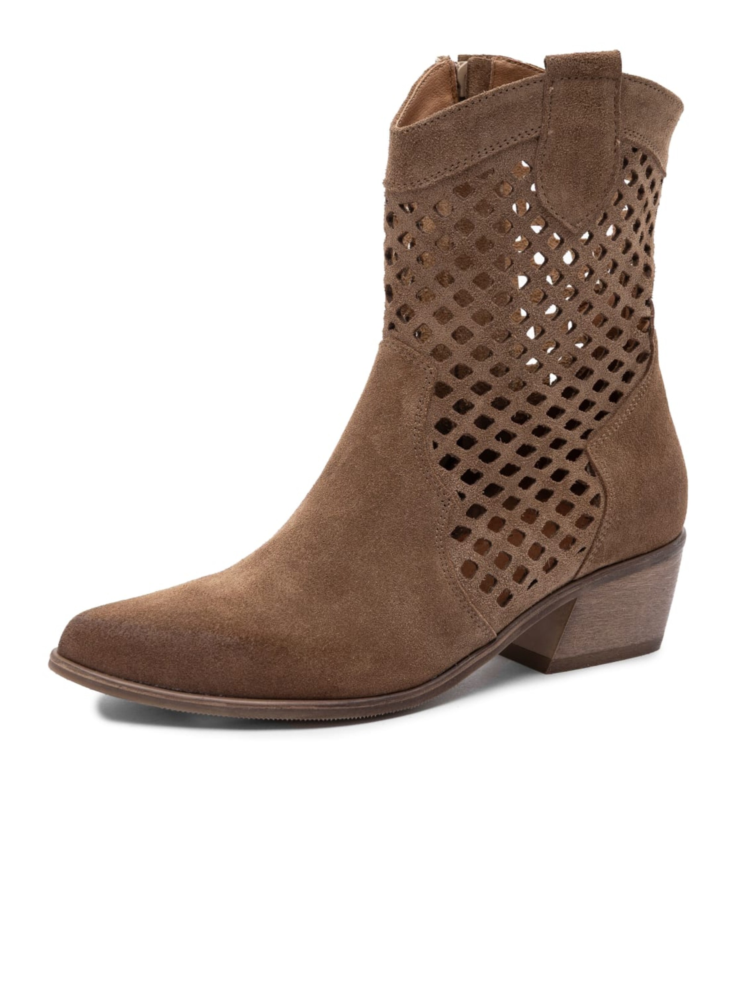 Maciejka Stiefelette‌‌‌‌‌‌‌‌‌‌ in Braun: Vorderseite