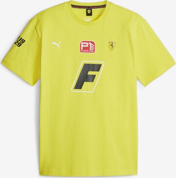 PUMA Performance Shirt in Yellow: front