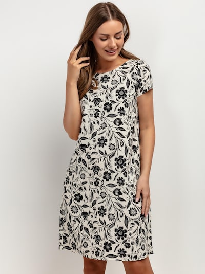 TESSITA Kleid‌ in schwarz / weiß, Produktansicht