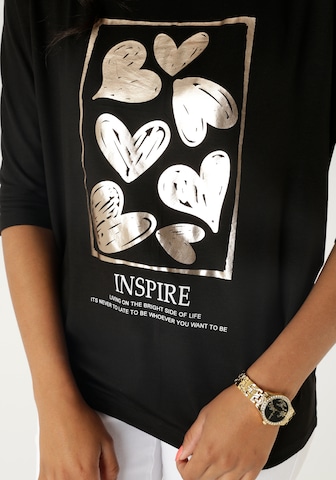Aniston SELECTED Shirt in Black