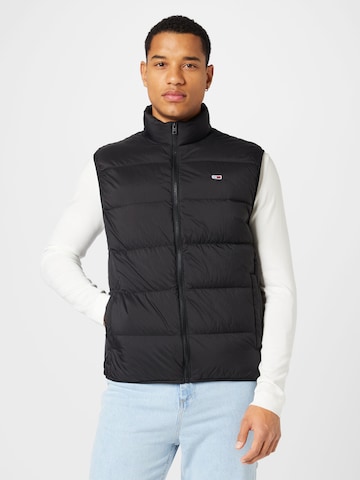 Tommy Jeans Vest in Black: front