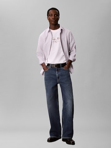 Calvin Klein Jeans Regular Shirt in Wit