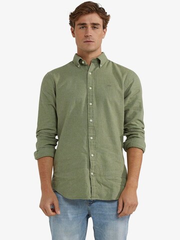 McGREGOR Regular Fit Hemd‌‌‌‌‌‌‌‌‌ in Grün: Vorderseite