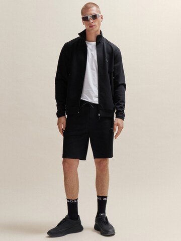 BOSS Regular Sweatshorts 'Headlo' in Schwarz