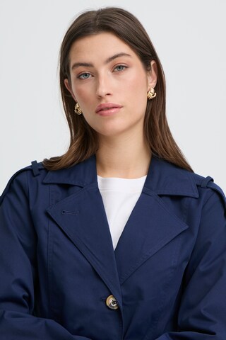 Manteau mi-saison 'AMONA' b.young en bleu