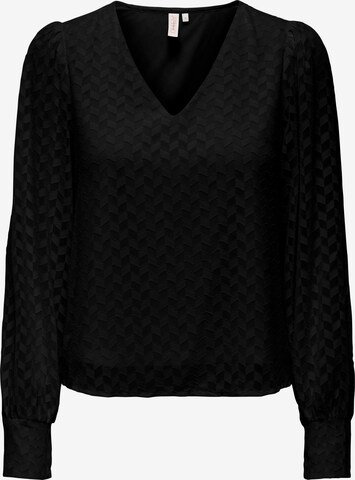 ONLY - Blusa 'EMMERY' em preto: frente