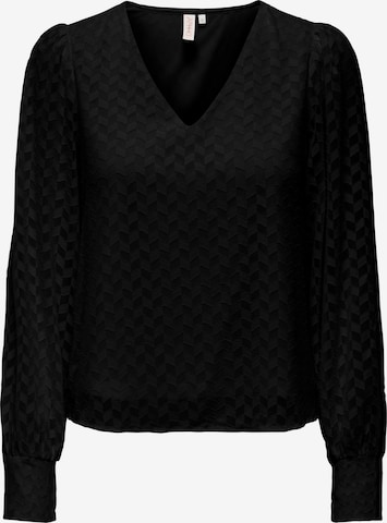 ONLY Blouse 'EMMERY' in Zwart: voorkant