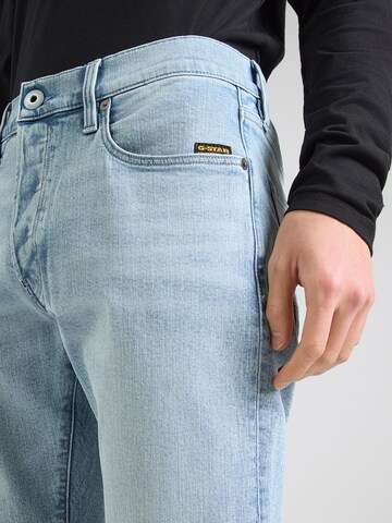 G-STAR Úzky strih Džínsy '3301' - Modrá