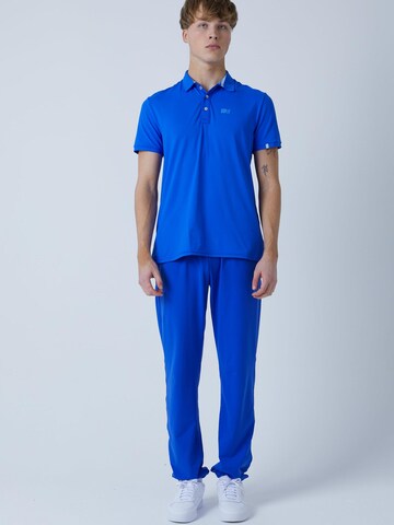 T-Shirt fonctionnel 'Polo' SPORTKIND en bleu : devant