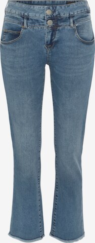 Herrlicher Flared Jeans in Blue: front