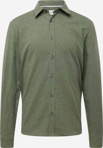 Camicia di s.Oliver in verde: frontale