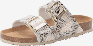 Mule Tamaris en beige : devant