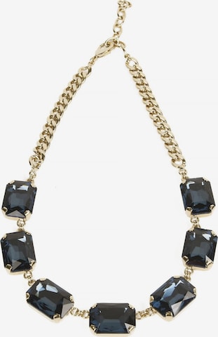zils Addicted2 Ķēdīte 'Pax collana placcata oro con cristalli Swarovski blue': no priekšpuses