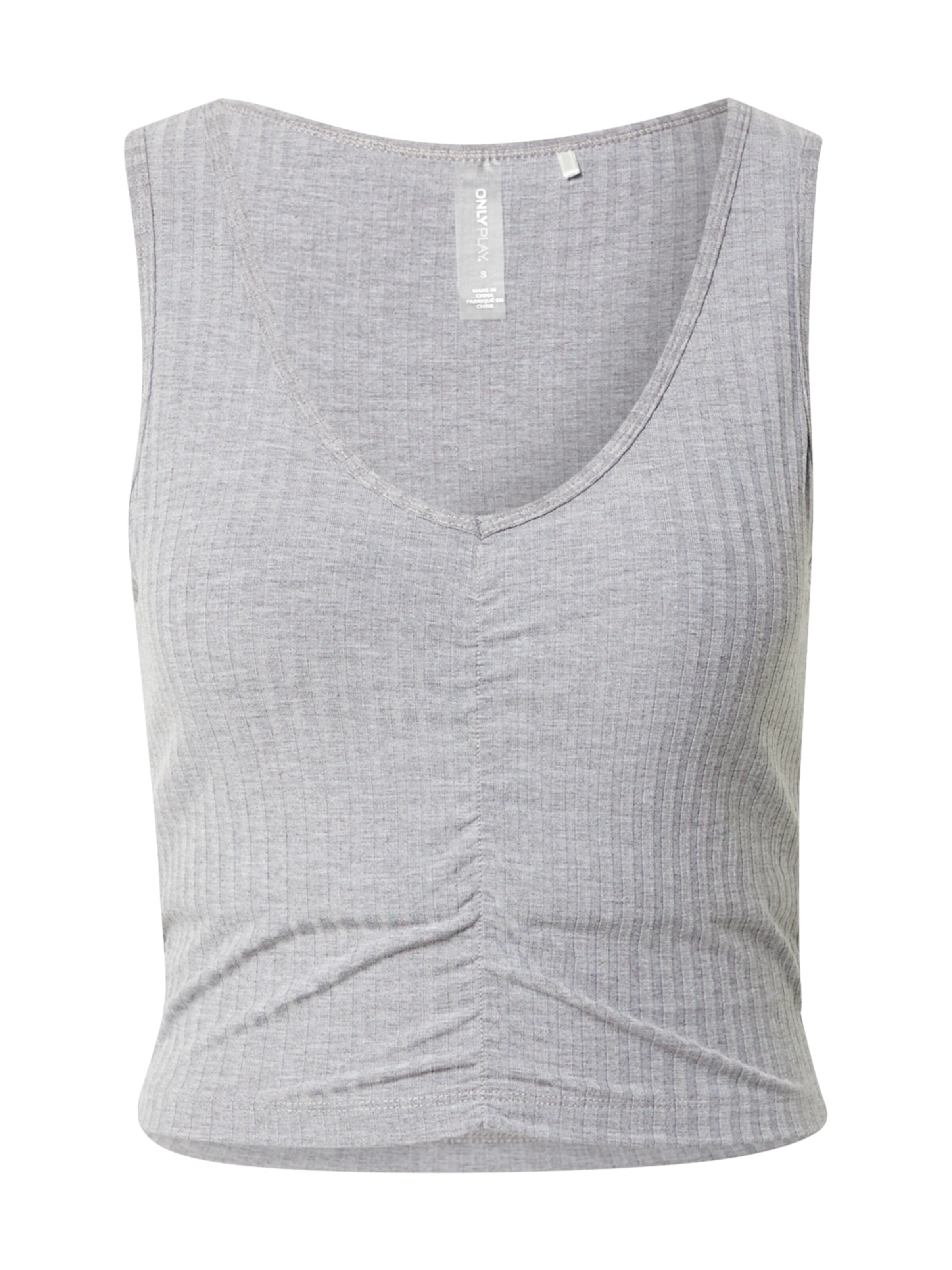 ONLY PLAY Sports top 'EILA' in Grey: front