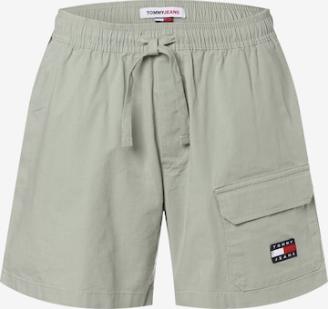 TOMMY HILFIGER Loose fit Pants in Green: front