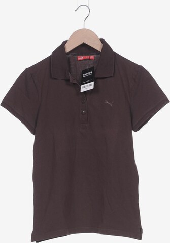 PUMA Poloshirt M in Braun: predná strana