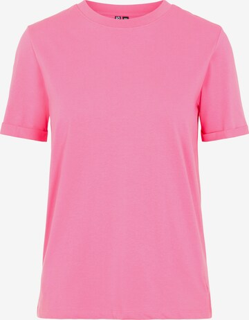 PIECES T-Shirt 'Ria' in Pink: predná strana