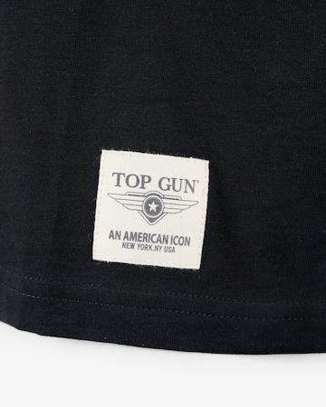 TOP GUN Shirt 'TG20213006' in Black