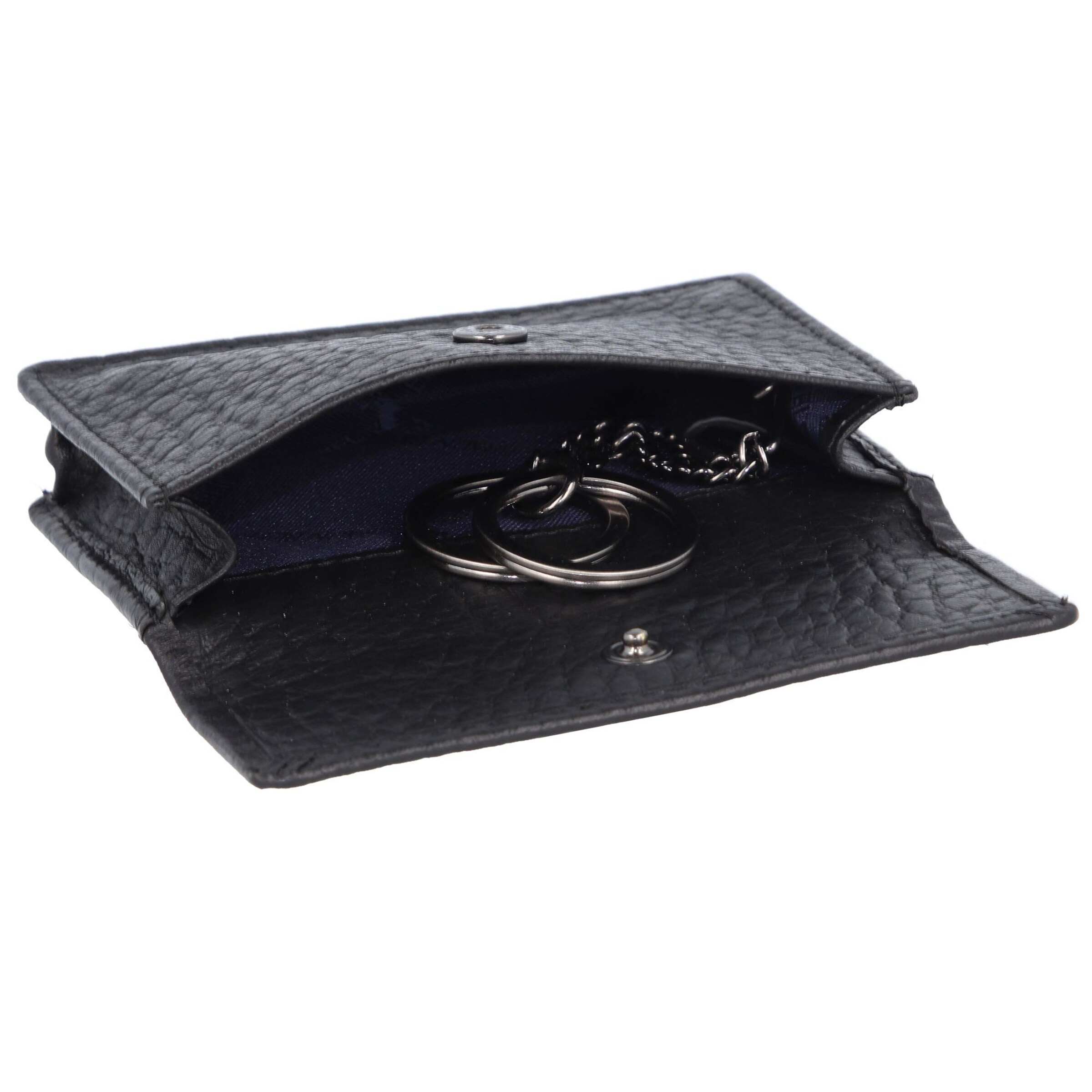 Étui 'Yannik' Braun Büffel en noir